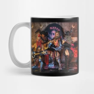 Action Figure Band 10 Mug